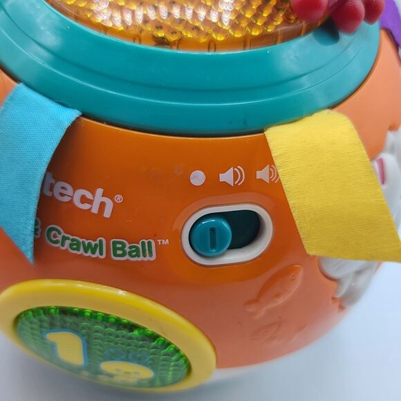 VTech Move & Crawl Baby Self-Rolling Ball Interactive Educational Developmental - Picture 7 of 9